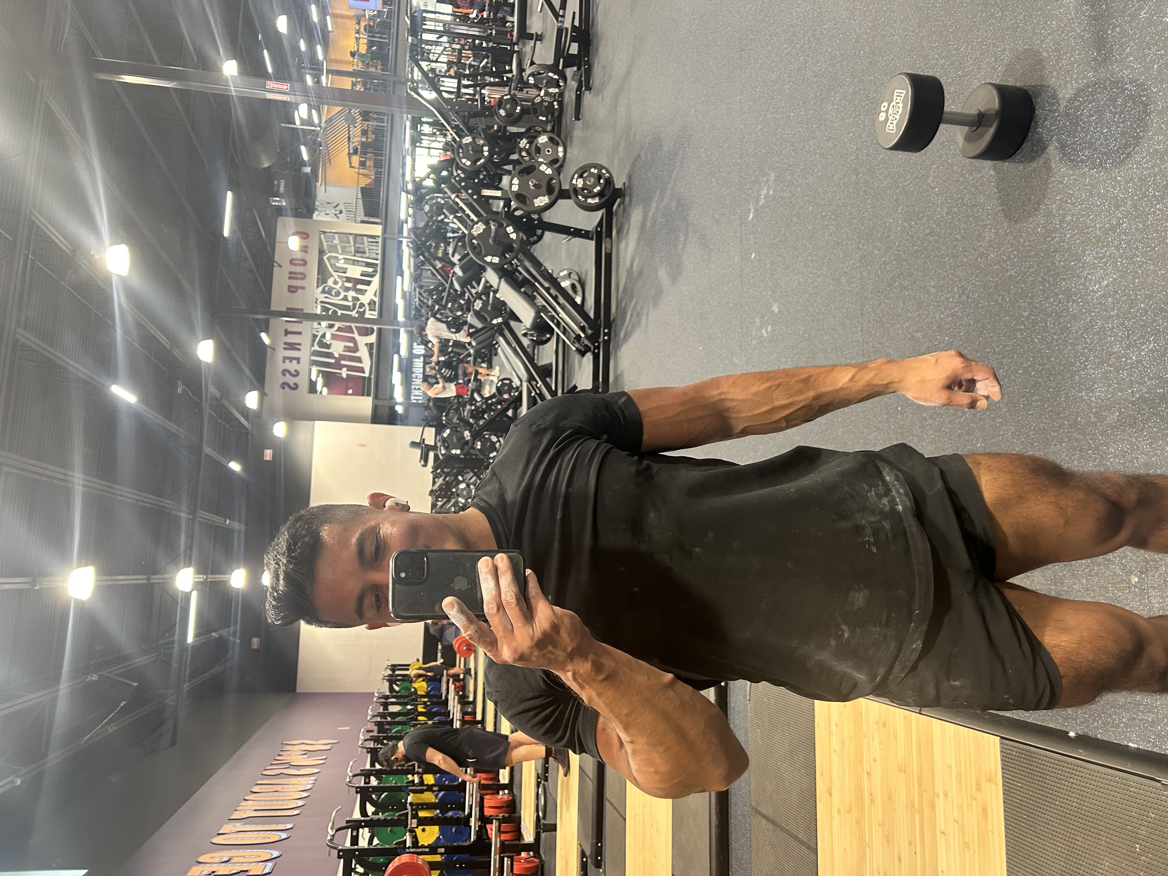 Karamat training in the gym